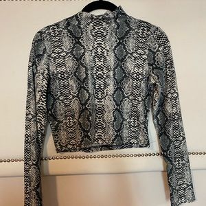 Love and Harmony long sleeve high neck top